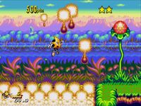 une photo d'Ã©cran de Ristar sur Sega Megadrive